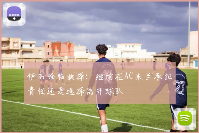 伊布面临抉择：继续在AC米兰承担责任还是选择离开球队